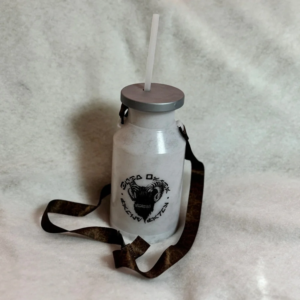 Disney Parks Star Wars Galaxy's Edge Bantha Blue Milk Light Up Sipper Bottle Jug